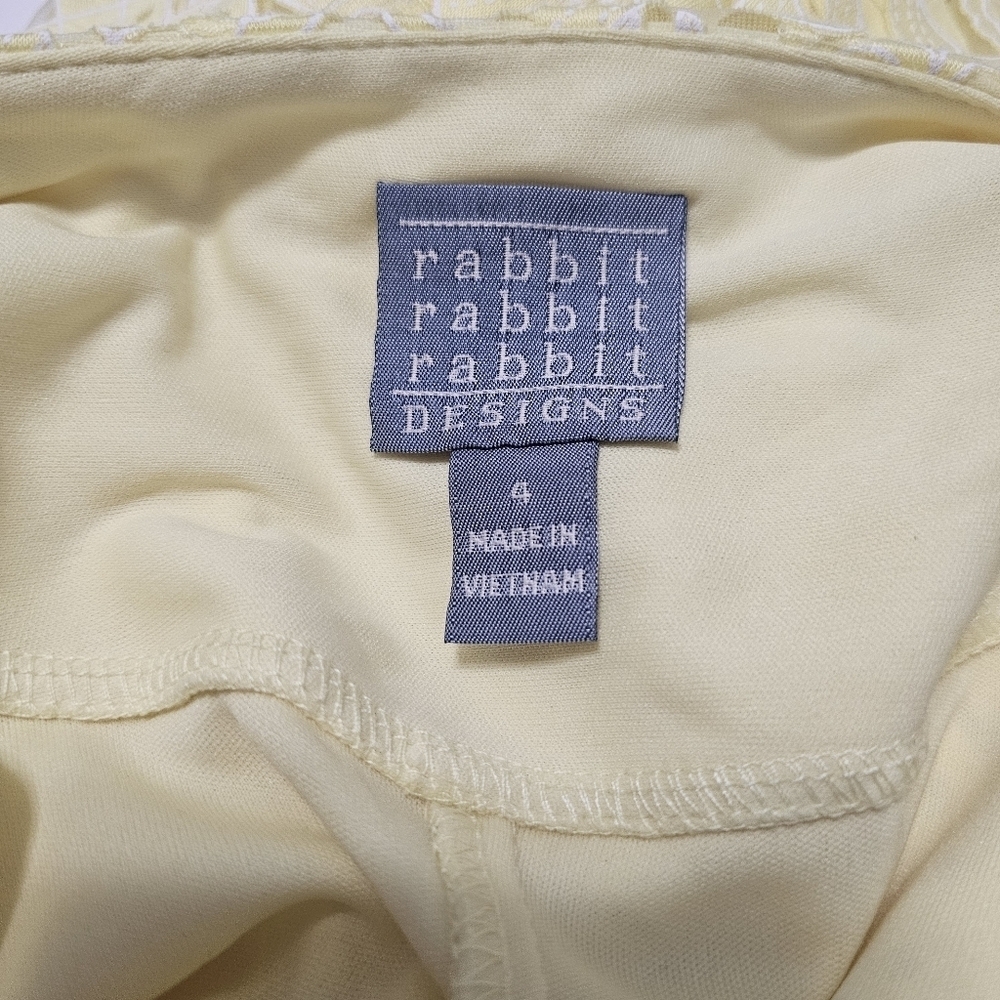 Anthropologie Rabbit  Rabbit Rabbit Lace Fit Flare Overlay Cottagecore Dress S - Picture 8 of 8